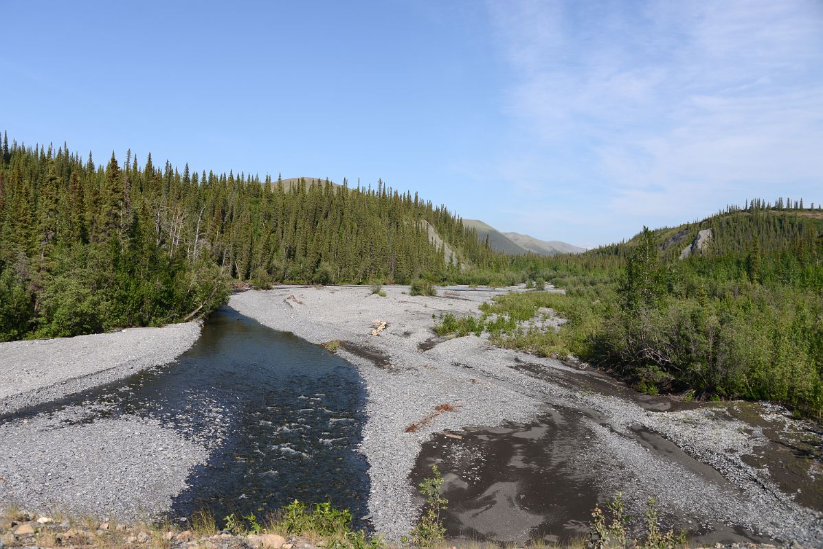 23E Small River Next To The Dempster Highway In Yukon From Between The Yukon Northwest Territories Border And Arctic Circle